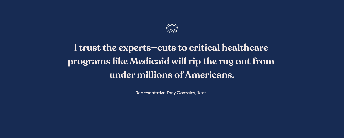 Rep. Tony Gonzales (R-TX) Quote: 