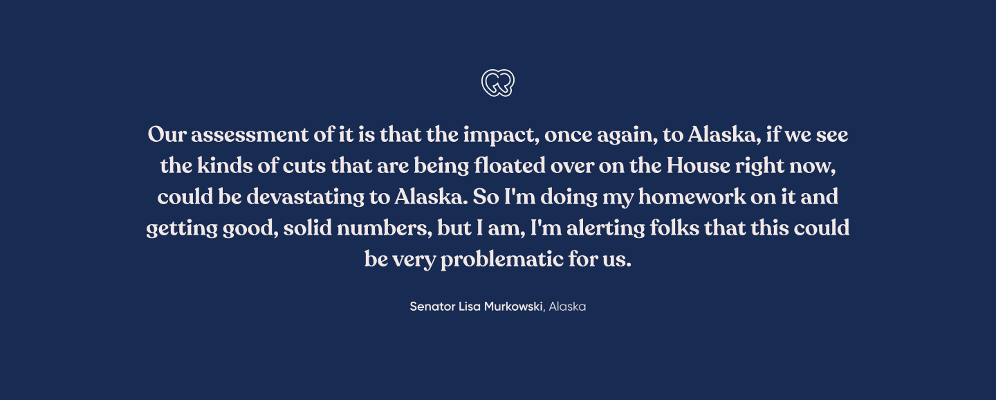 Sen. Lisa Murkowski (R-AK) Quote: 